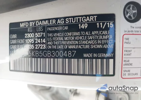 2016 Mercedes-Benz E 350 from USA, damaged, VIN WDDHF5KB5GB300487